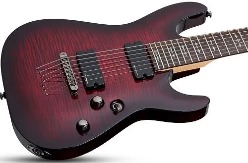 Schecter Demon-7 CRB Электрогитара 7- струнная.